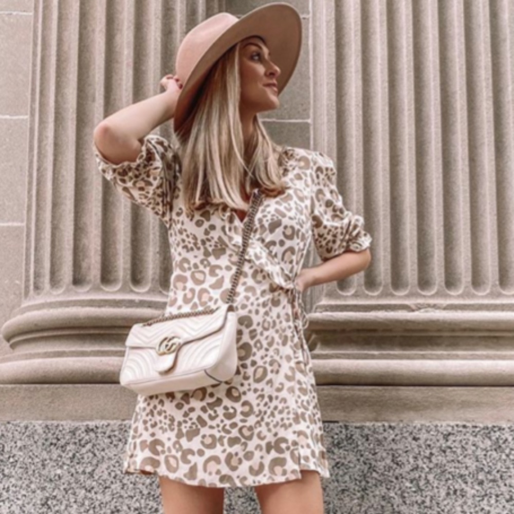 Majorelle Wrap Dress